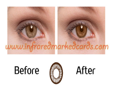 Lentes de contacto de infrarrojos for Brown Eyes